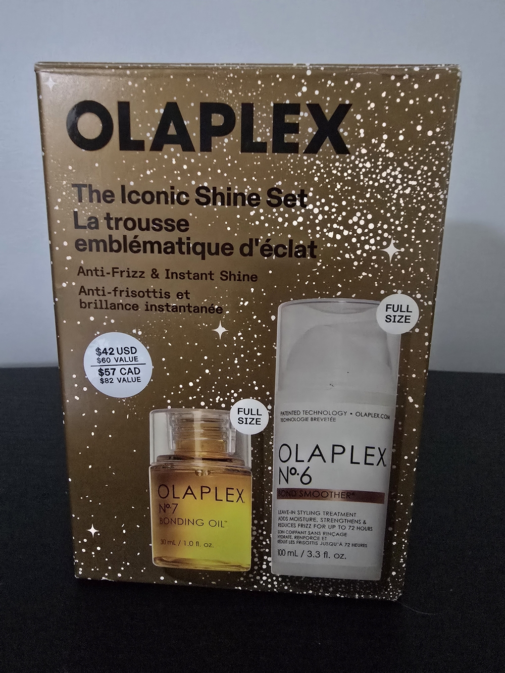 New OLAPLEX Iconic Shine Set- firm price